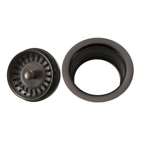 3.5&quot; Deluxe Garbage Disposal Drain w/ Basket - Oil Rubbed Bronze