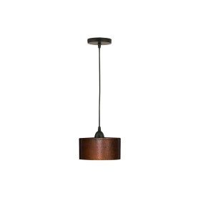 Hammered Copper 8&quot; Round Cylinder Pendant Light