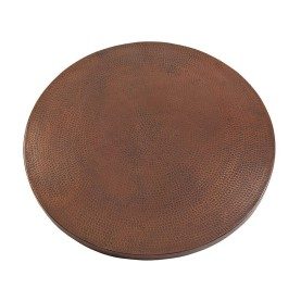 30&quot; Round Hammered Copper Table Top