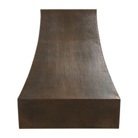 Custom 30&quot; Hammered Copper Correa Style Range Hood without Straps