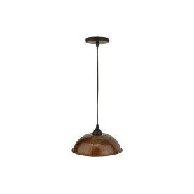 Hammered Copper 10.5" Dome Pendant Light