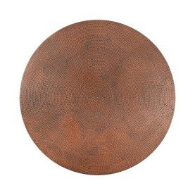 Custom  46" Round Hand Hammered Copper Table Top