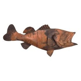 Custom 30&quot; Hammered Copper Bass Wall Mount