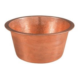 Hammered Copper Foot Baths