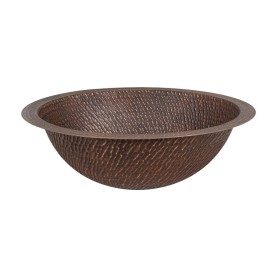 Clearance 16&quot; Round Bathroom Sink in Oil Rubbed Bronze Finish